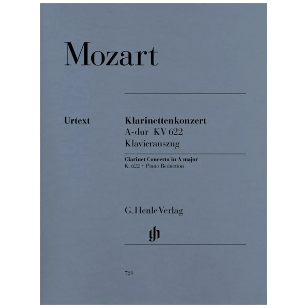 MOZART CLARINET CONCERTO A MAJOR K. 622