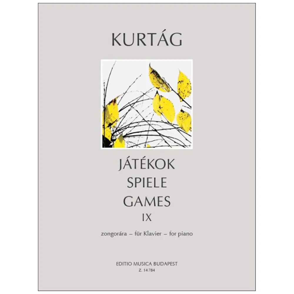 KURTAG JÁTÉKOK – GAMES – SPIELE 9