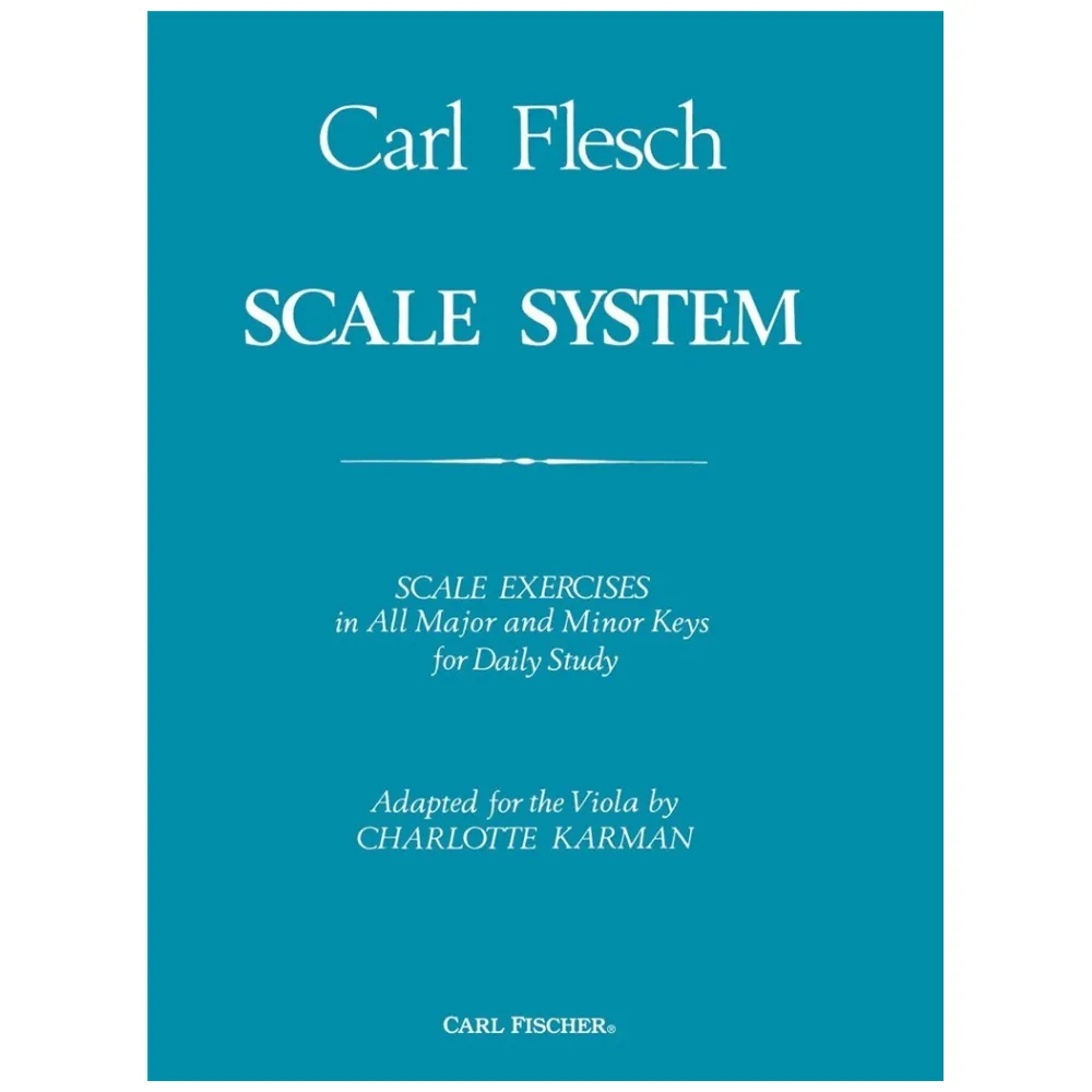 CARL FLESCH SCALE SYSTEM PER VIOLA