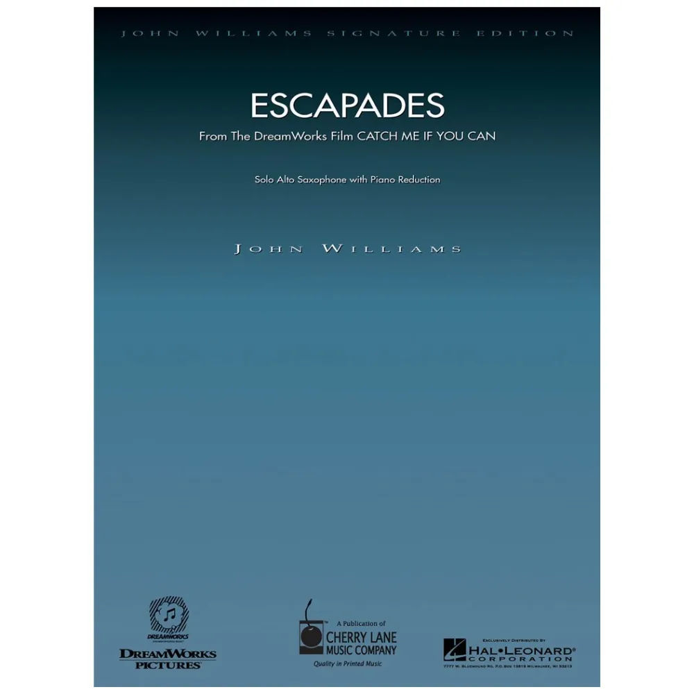 JOHN WILLIAMS ESCAPADES PER SAX ALTO