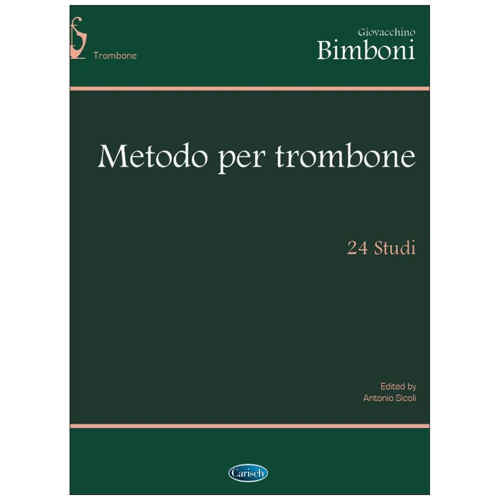 GIOVACCHINO BIMBONI 24 STUDI PER TROMBONE