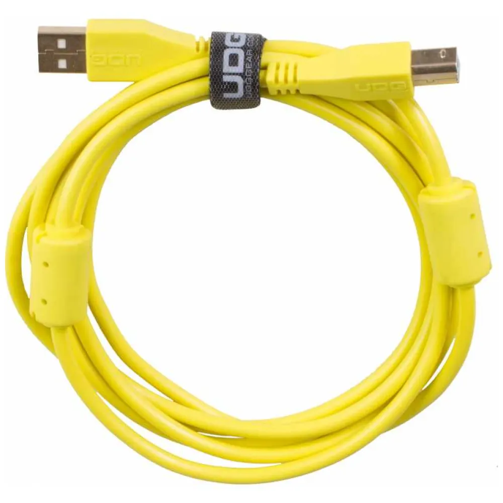 UDG U95001YL – ULTIMATE AUDIO CABLE USB 2.0 A-B YELLOW STRAIGHT 1M (YELLOW)