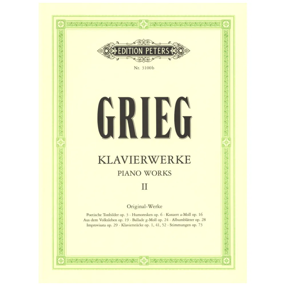 GRIEG PIANO WORKS – VOLUME 2