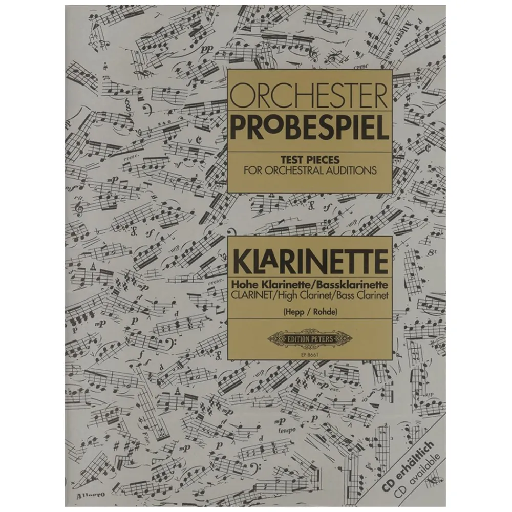 ORCHESTER PROBESPIEL KLARINETTE