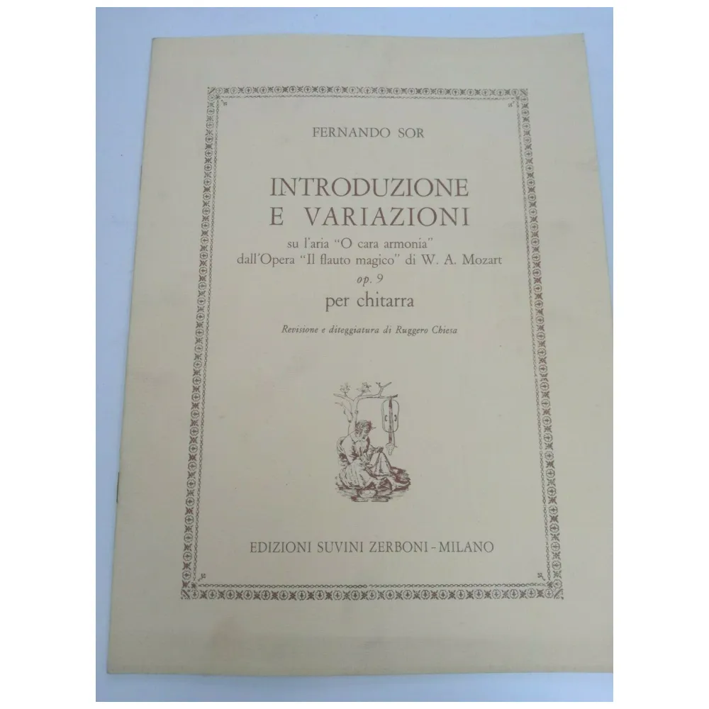 FERNANDO SOR INTRODUZIONE E VARIAZIONI OP. 9