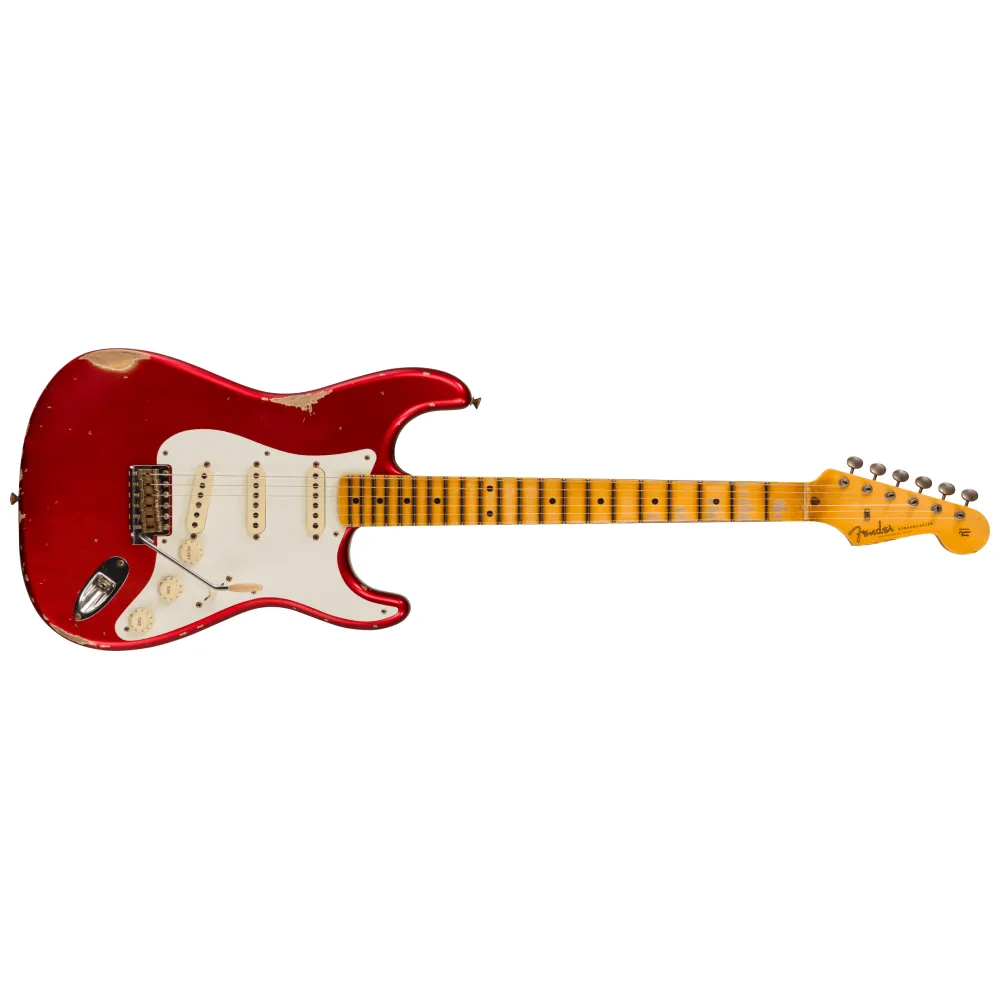FENDER STRATOCASTER ’58 RELIC FADED AGED CANDY APPLE RED