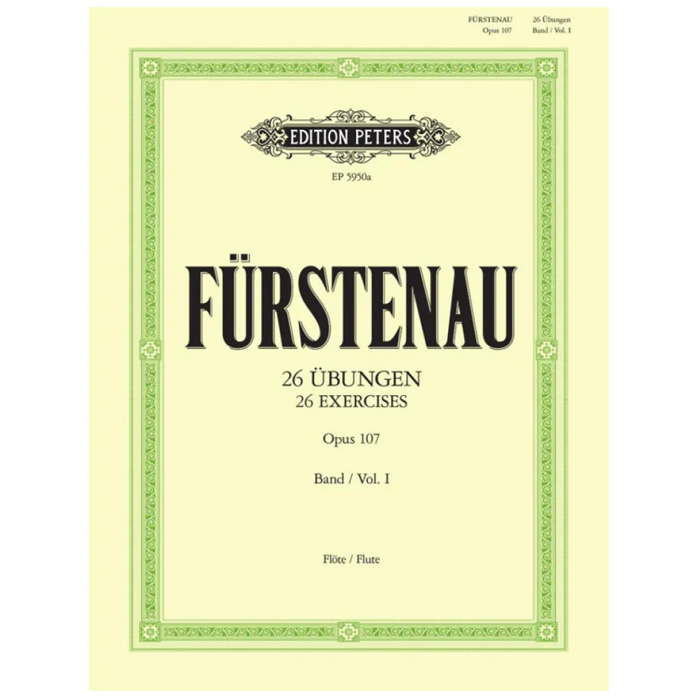 FURSTENAU 26 ADVANCED EXERCISES OP.107 VOL.1