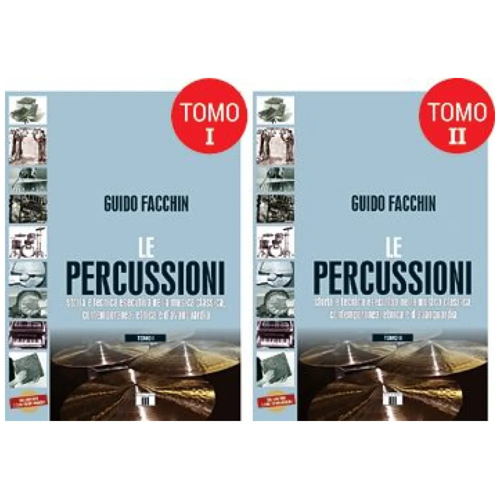 GUIDO FACCHIN LE PERCUSSIONI – 2 TOMI