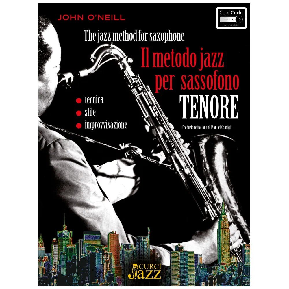 JOHN O’NEILL IL METODO JAZZ PER SASSOFONO TENORE