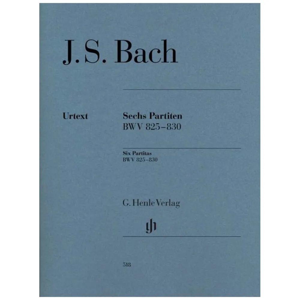 BACH SECHS PARTITEN BWV 825-830