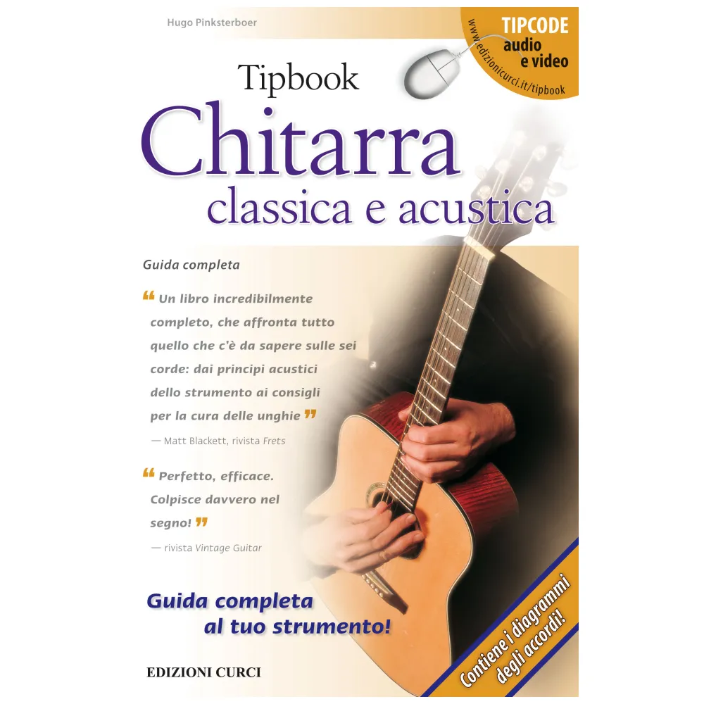 TIPBOOK CHITARRA CLASSICA E ACUSTICA