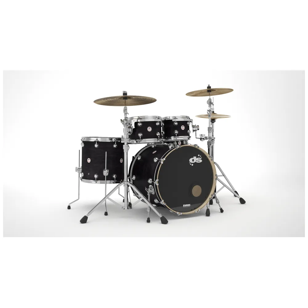 DS DRUM VENOM TOUR KIT CHARCOAL STAIN MATTE FINISH