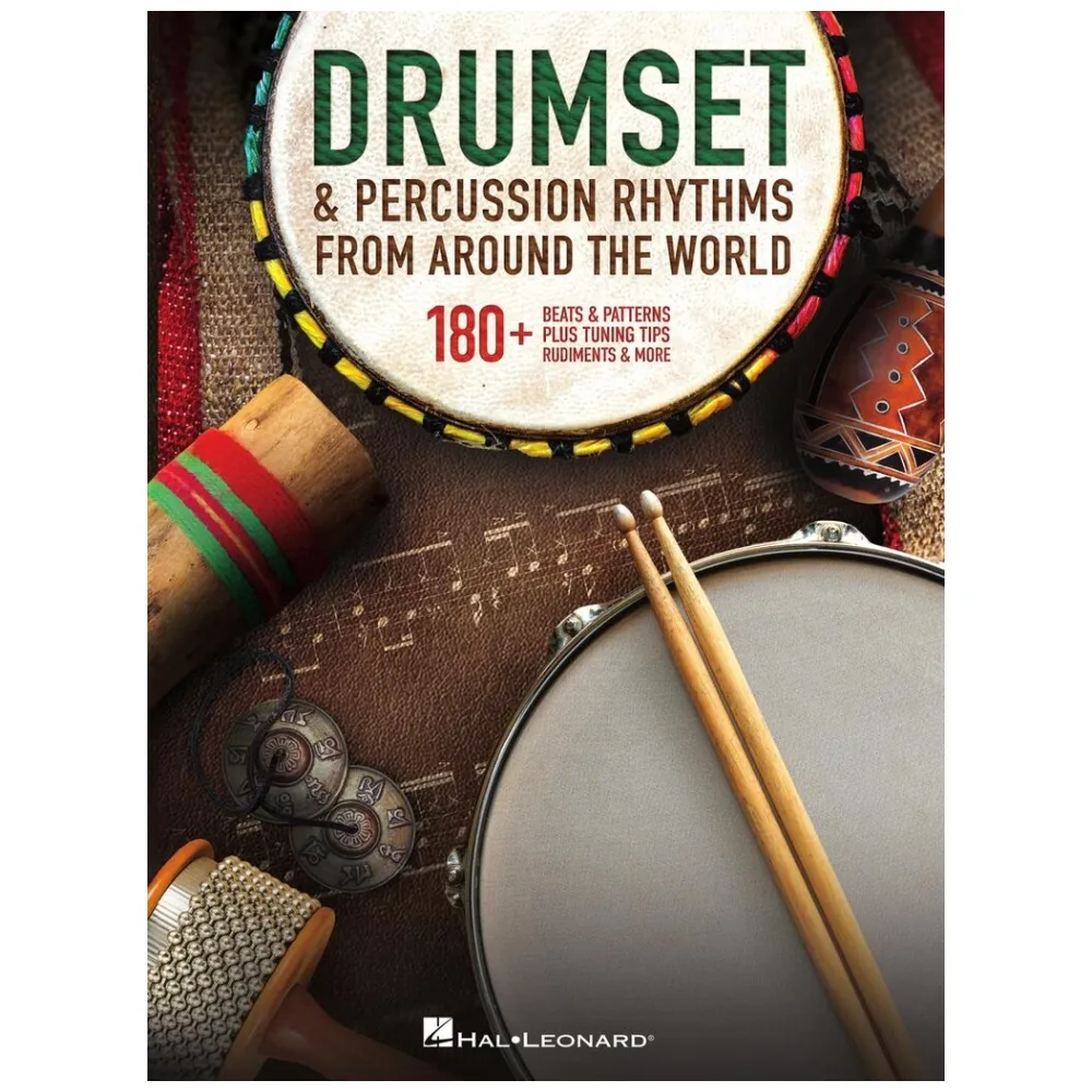 DRUMSET & PERCUSSION RHYTHMS FROM AROUND THE WORLD