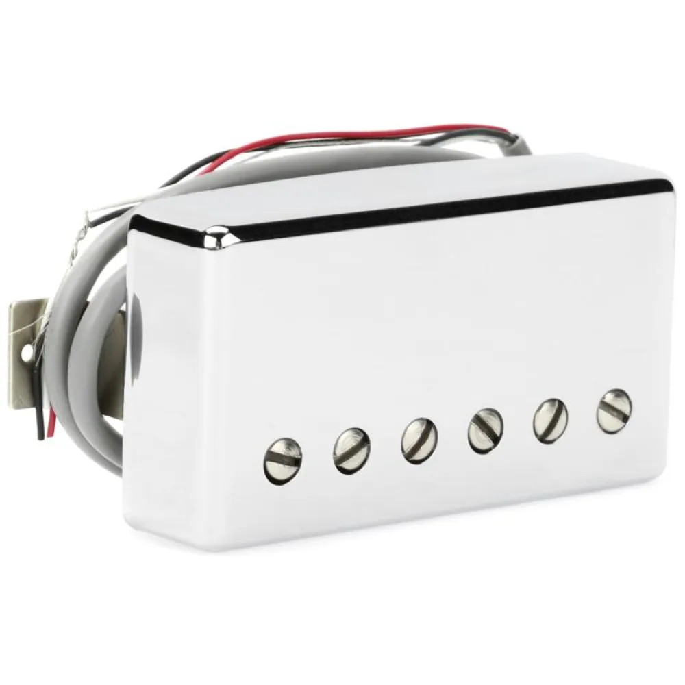 GIBSON pickup 490R – “Modern Classic” (Rhythm,Double Black, Chrome cover, 4-conductor, Potted, Alnico II)