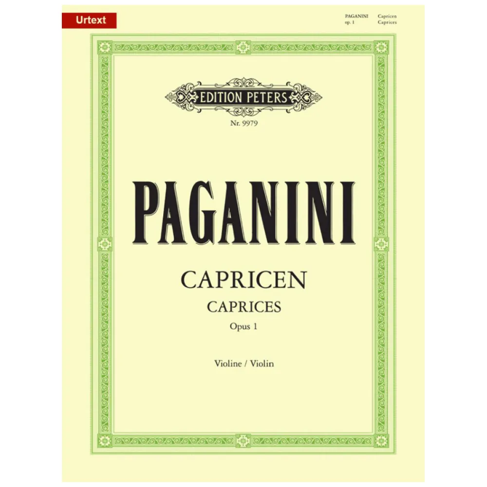 PAGANINI 24 CAPRICCI VOL. I URTEXT