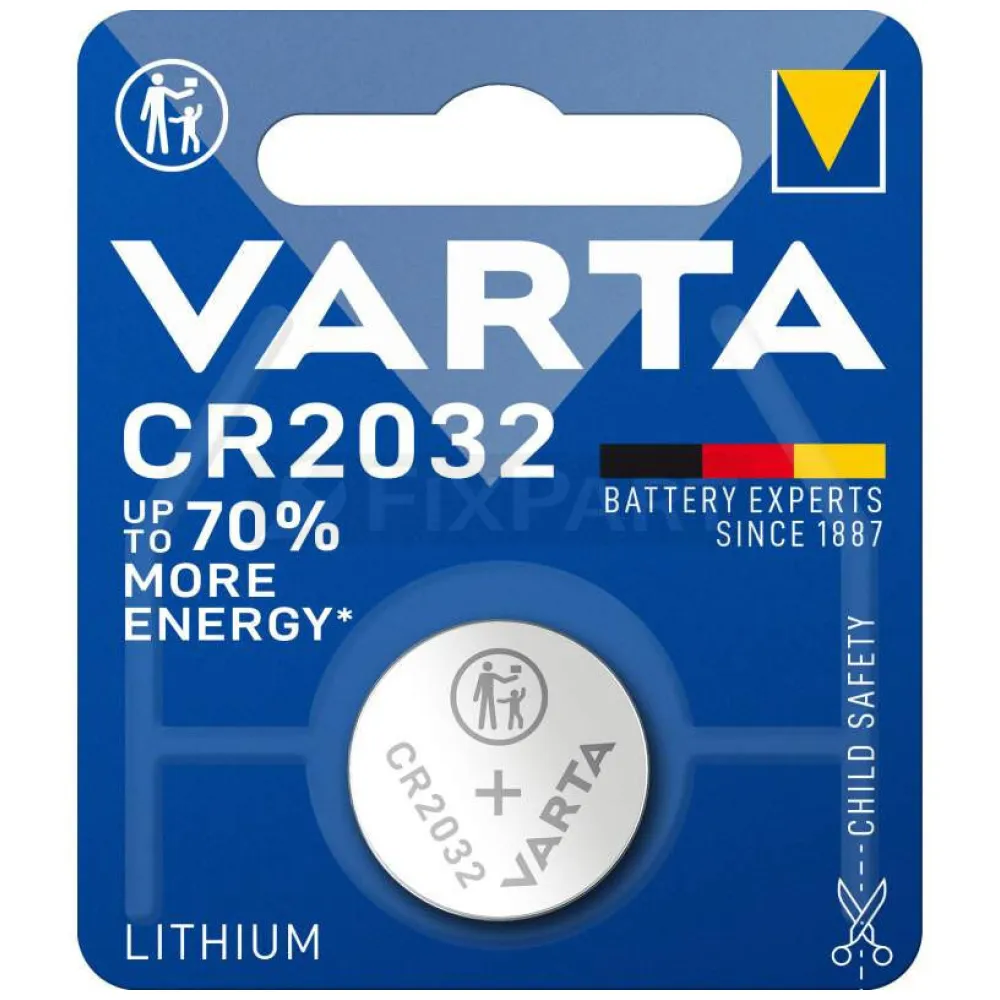 VARTA BATTERIA CR2032 3V