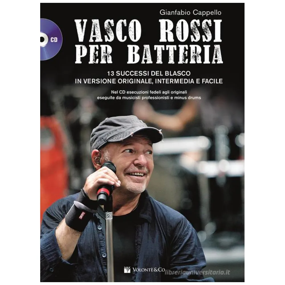 VASCO ROSSI PER BATTERIA + CD