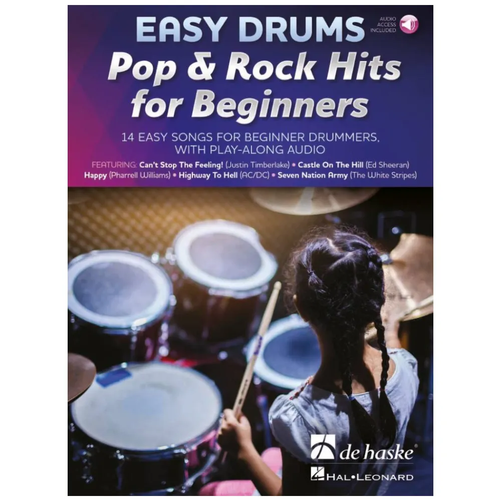 EASY DRUMS – POP & ROCK HITS FOR BEGINNERS