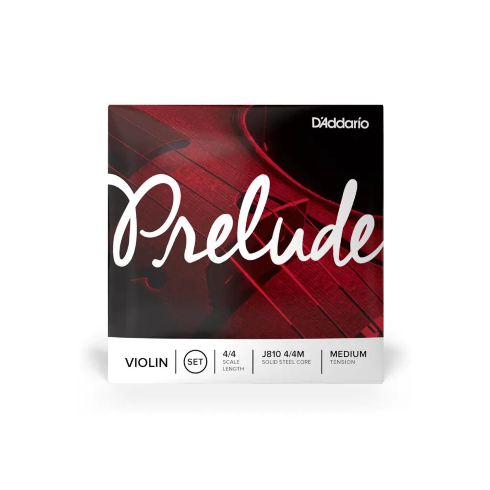 D’ADDARIO PRELUDE VIOLIN SET 4/4 MEDIUM TENSION