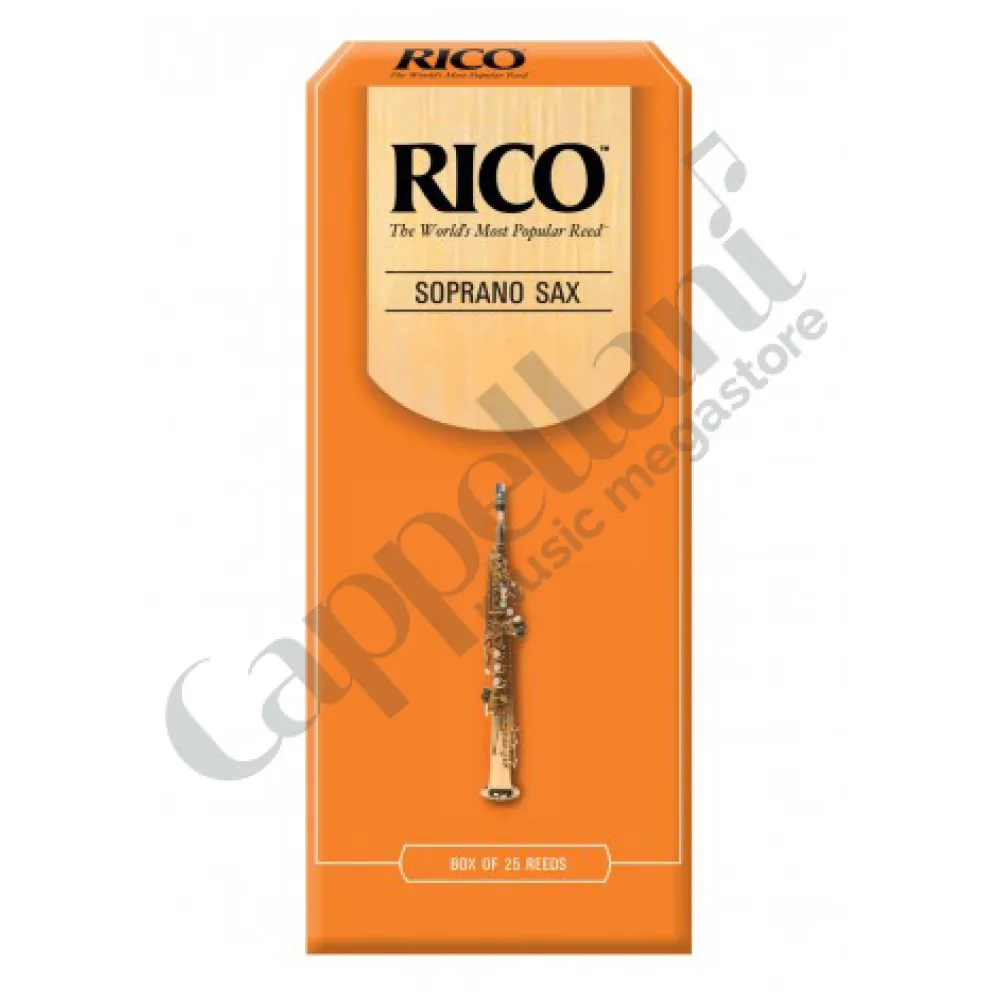 RICO ORANGE ANCIA SINGOLA SAX SOPRANO 2,5