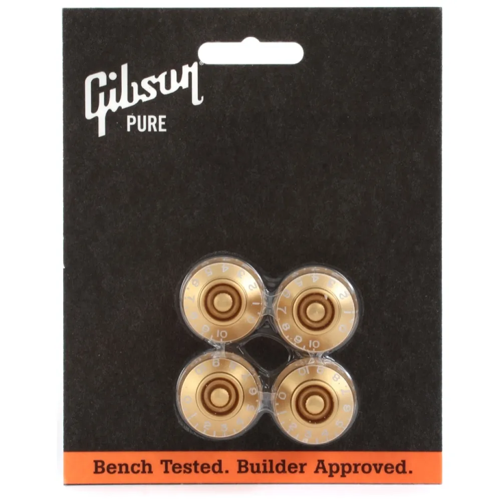 GIBSON SPEED KNOBS – GOLD 4/PKG