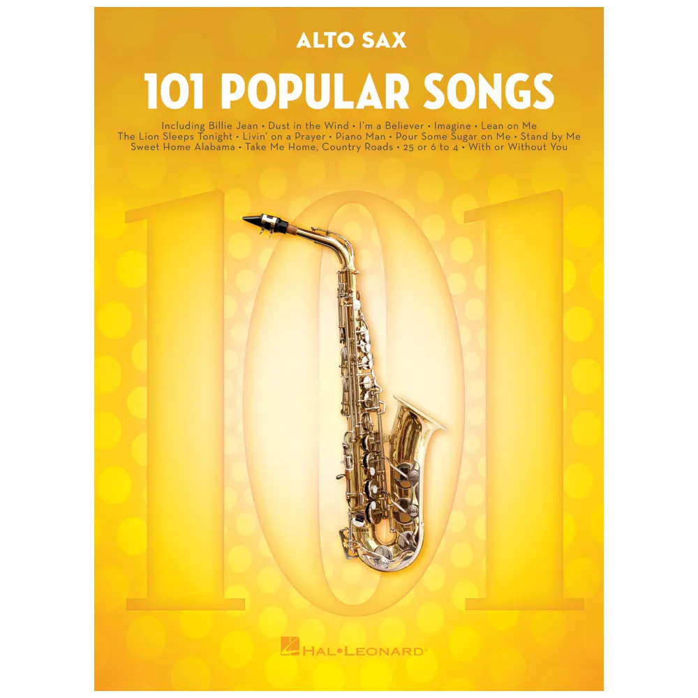 101 POPULAR SONGS SAX ALTO