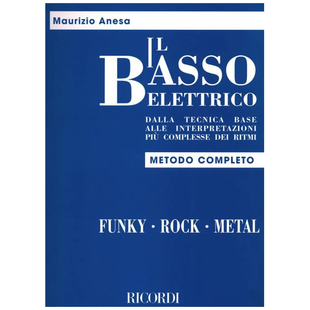 MAURIZIO ANESA IL ROCK IN MI BASSO ELETTRICO