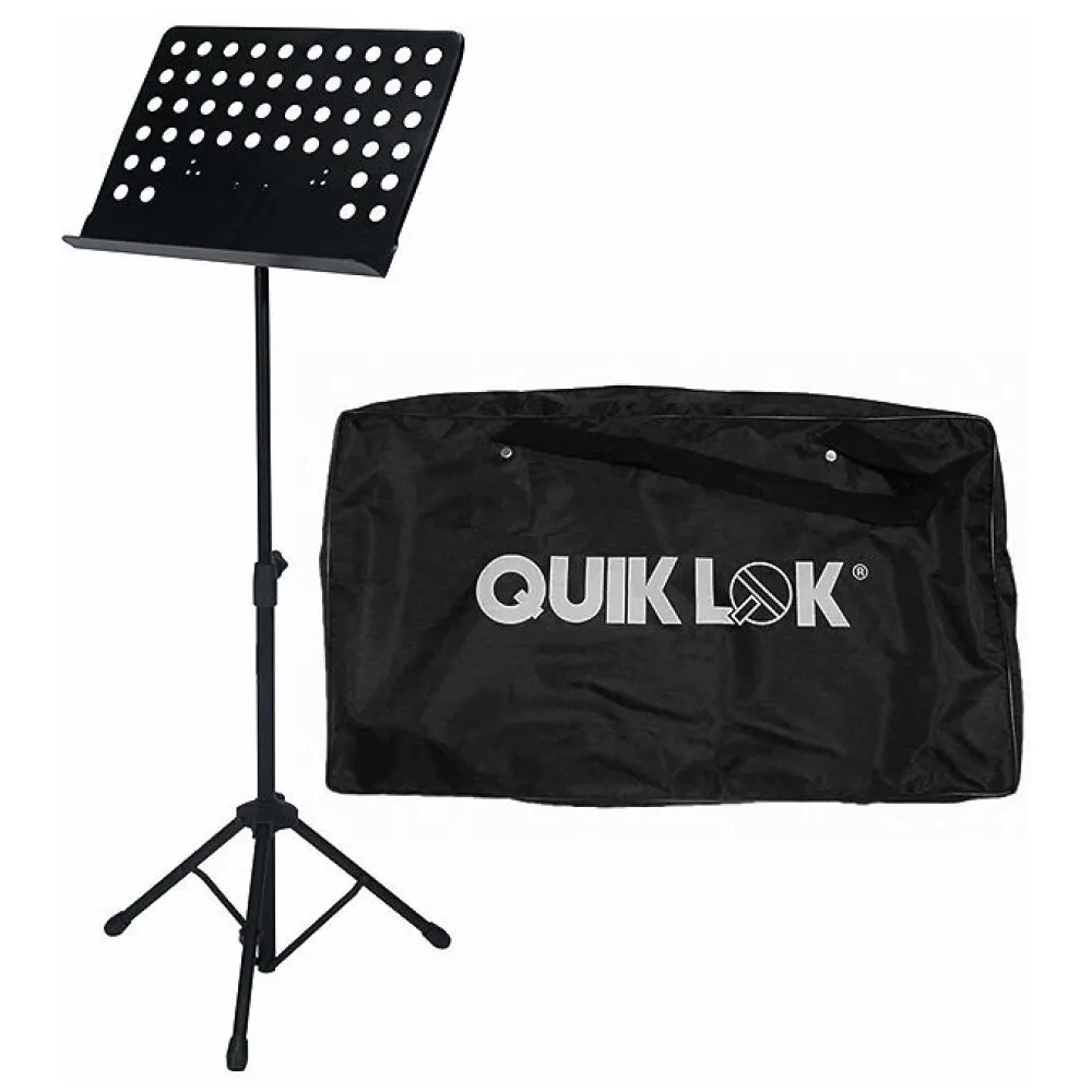 QUIK LOK MS330 LEGGIO METALLO FORATO CON BORSA