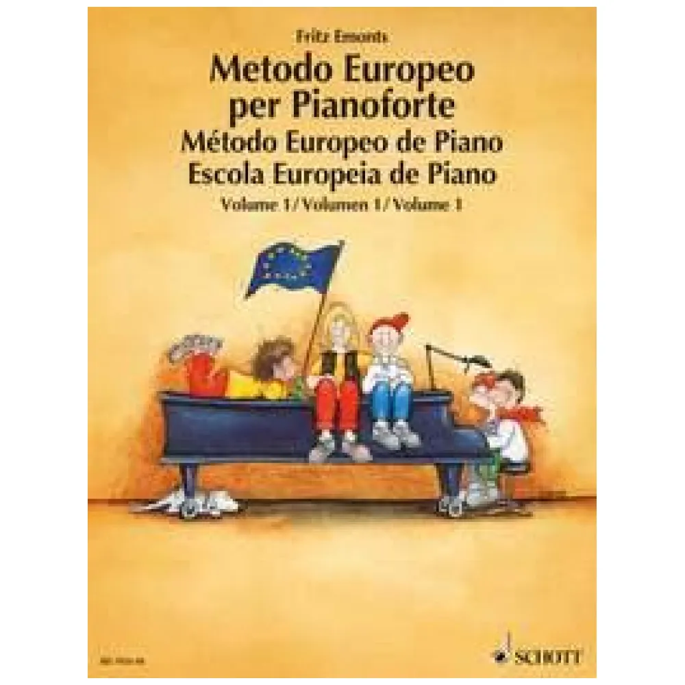 METODO EUROPEO PER PIANOFORTE VOL.1