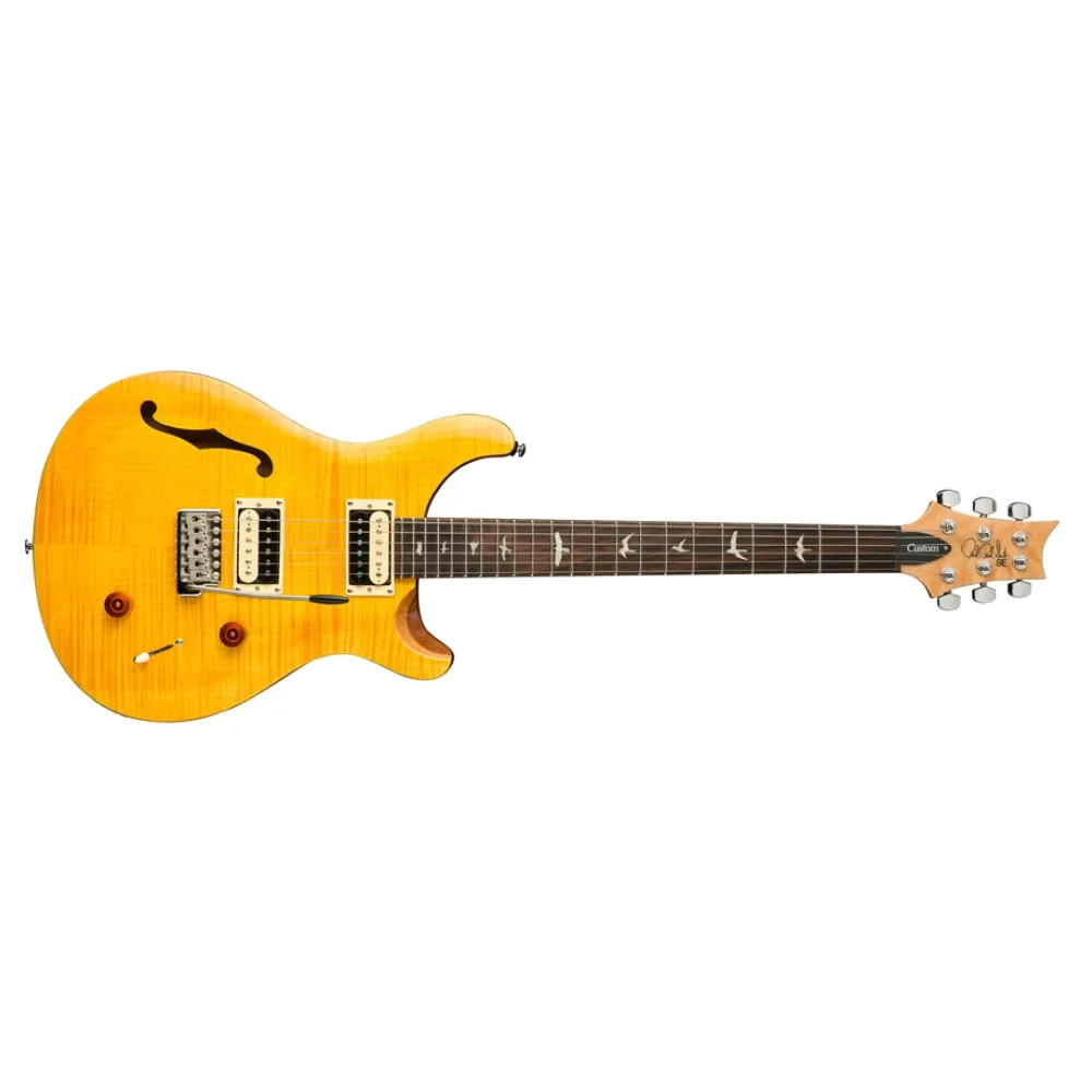 PRS SE CUSTOM 22 SEMI HOLLOW SANTANA YELLOW