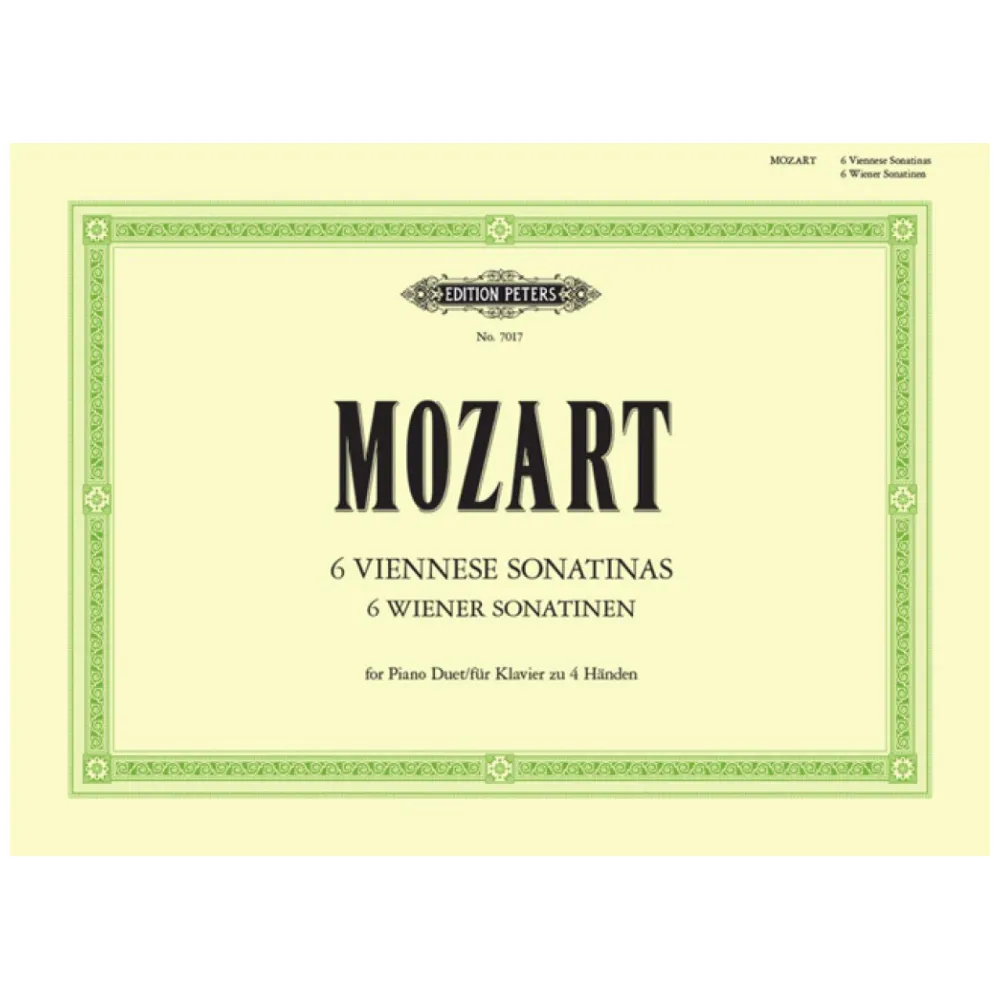 MOZART VIENNESE SONATINAS – PIANO 4 HANDS