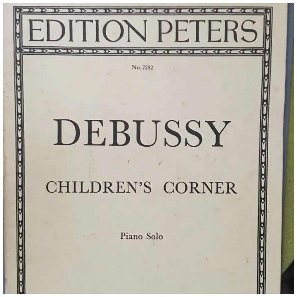 DEBUSSY CHILDREN’S CORNER ED PETERS