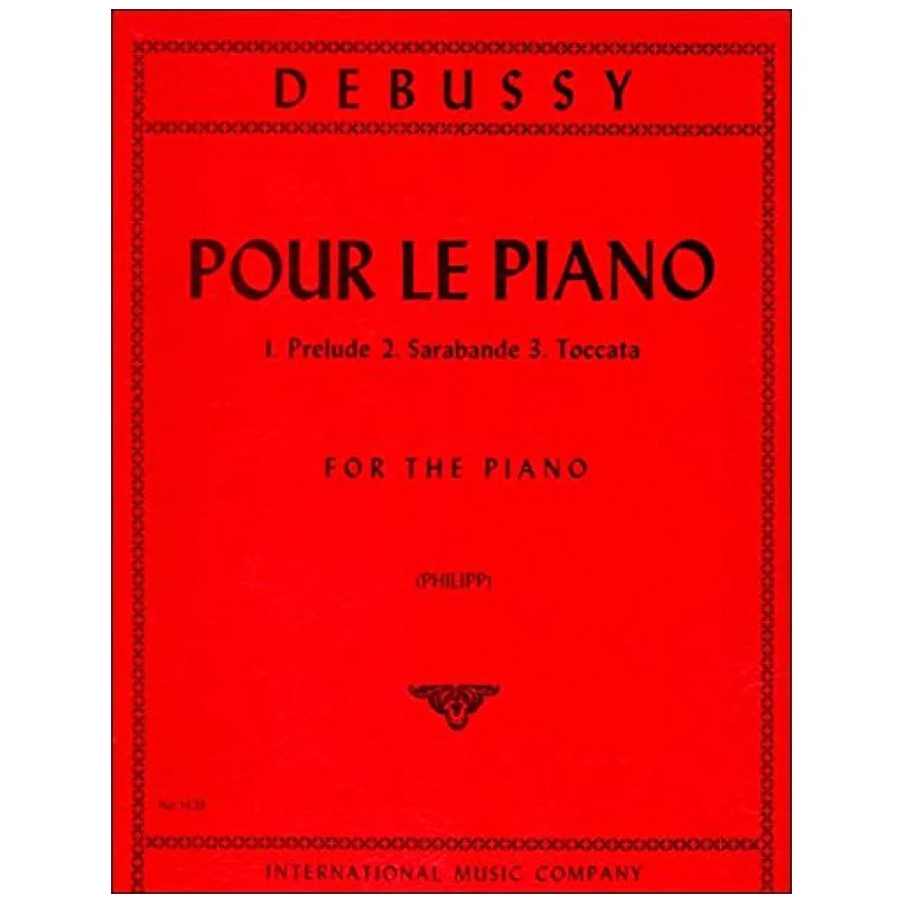CLAUDE DEBUSSY POUR LE PIANO INTERNATIONAL