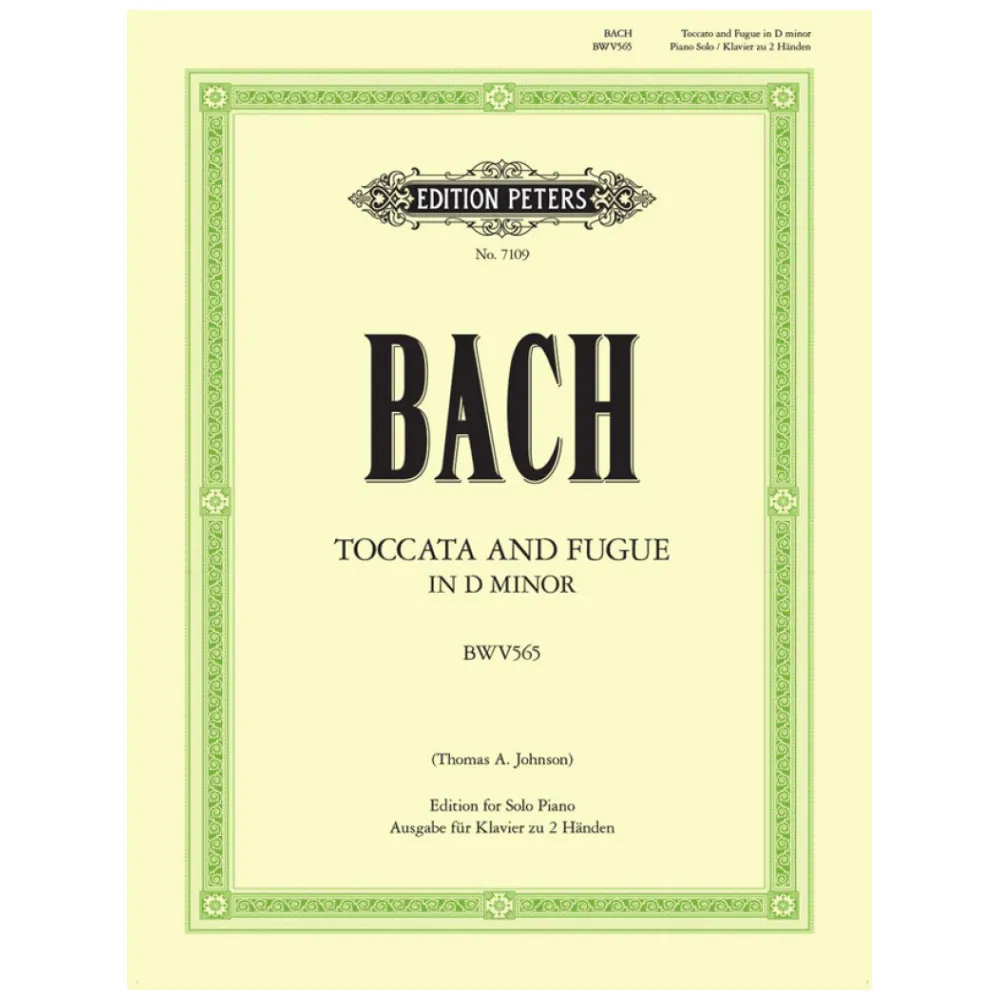 BACH TOCCATA AND FUGUE IN D MINOR – PIANO SOLO