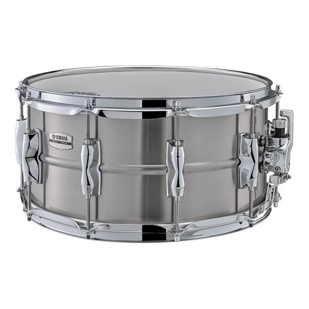 YAMAHA RECORDING CUSTOM SNARE DRUM RLS1470 IN ACCIAIO