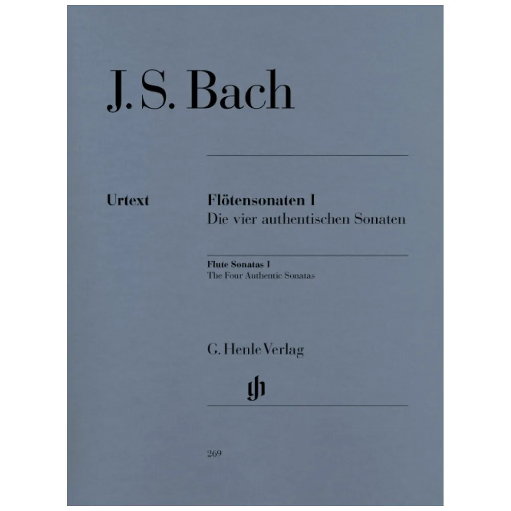 BACH FLOTENSONATEN I – DIE VIER AUTHENTISCHEN SONATEN