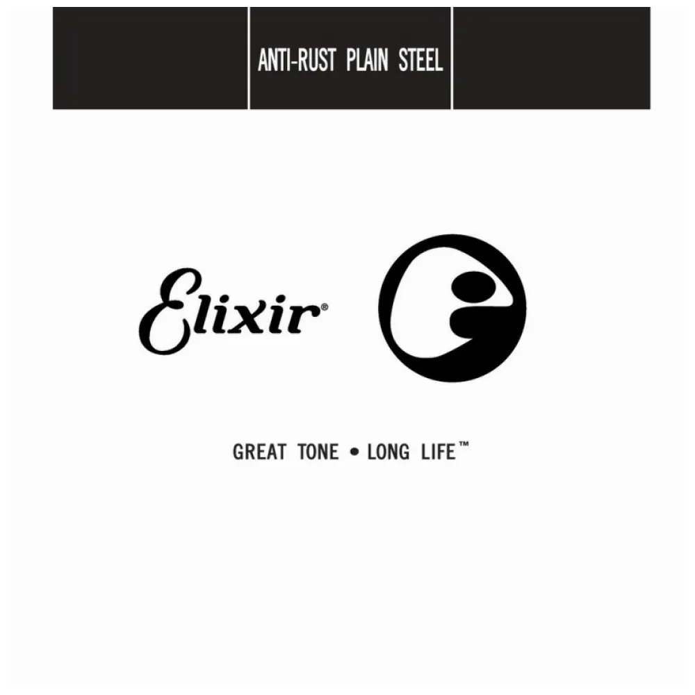 ELIXIR 13010 ANTI-RUST PLAIN STEEL SINGLE STRING