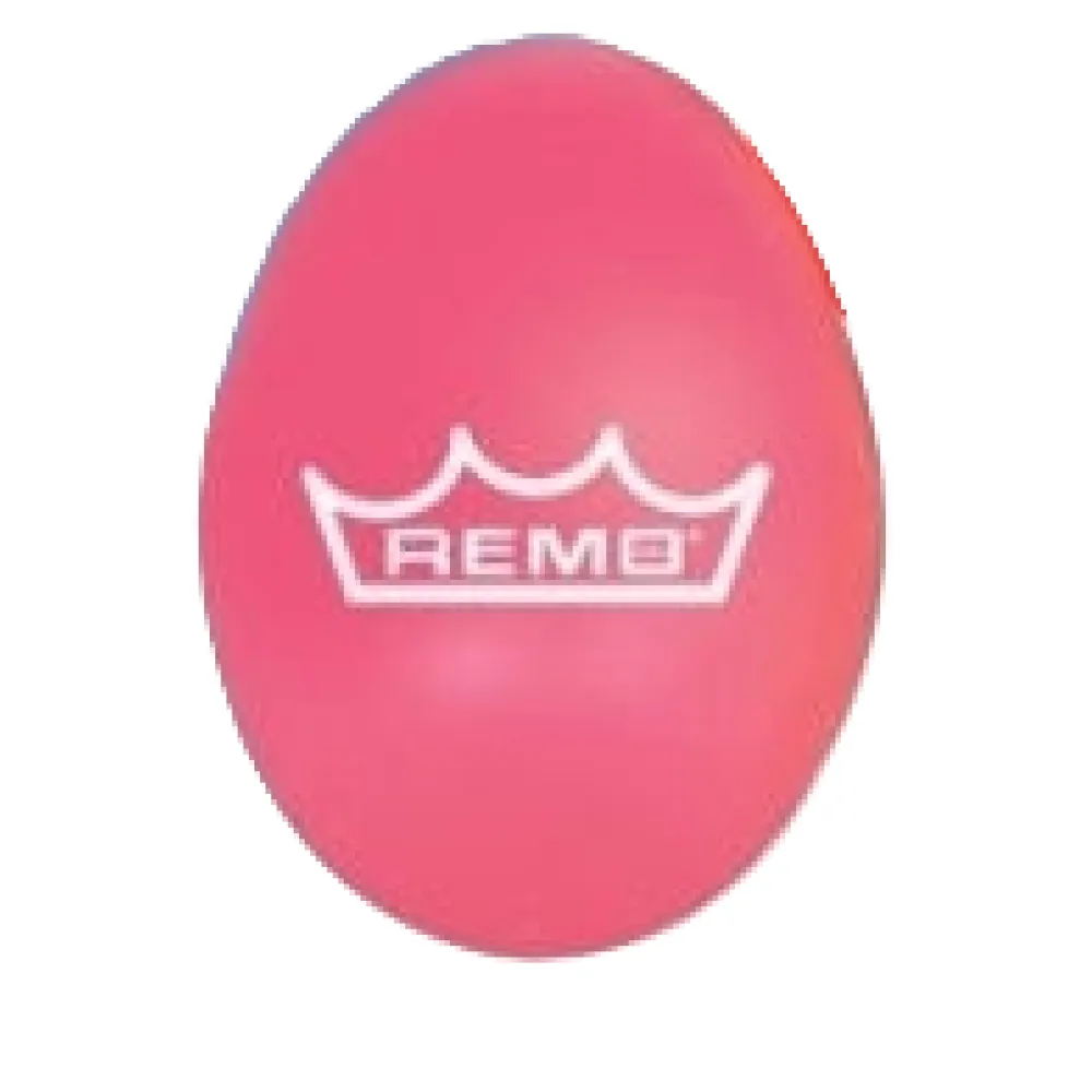 REMO PLASTIC EGG SHAKER NEON PINK