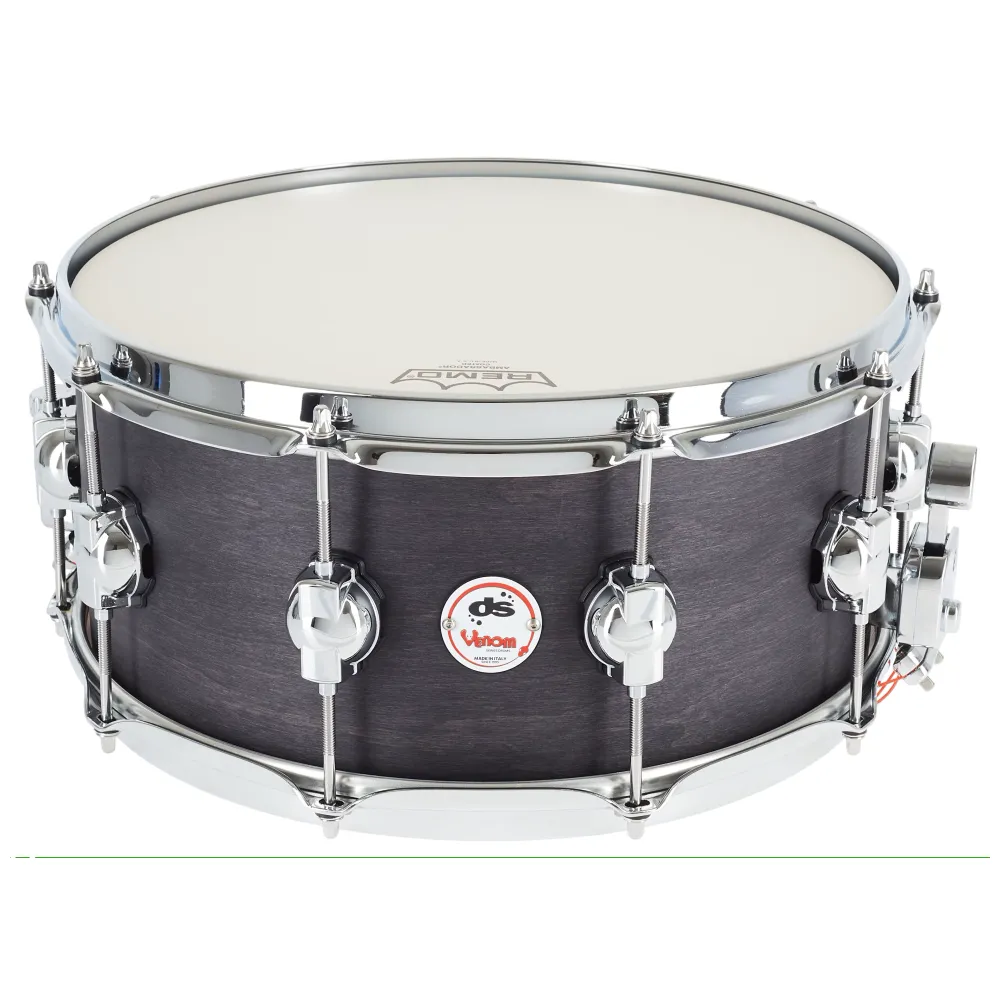 DS DRUM RULLANTE VENOM 14X6.5″ CHARCOAL FINISH