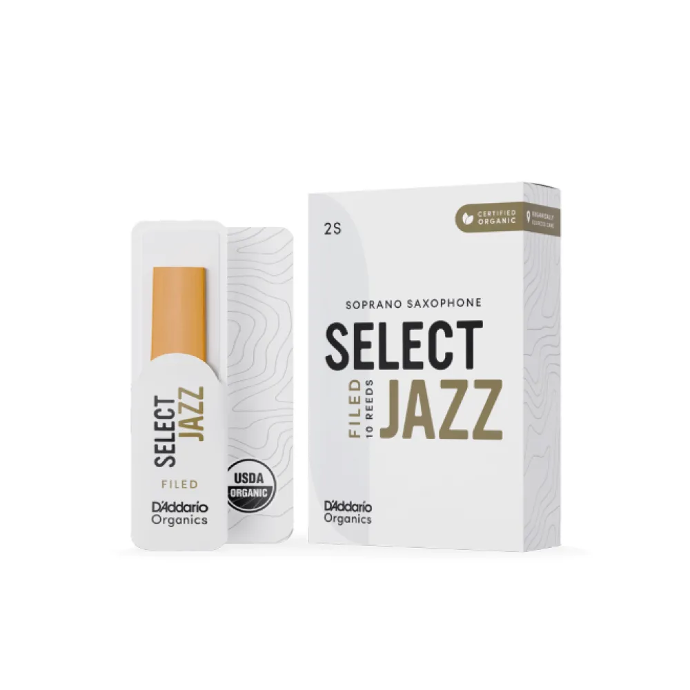 D’ADDARIO ANCIA SINGOLA SAX SOPRANO SELECT JAZZ FILED ORGANIC 2 MEDIUM