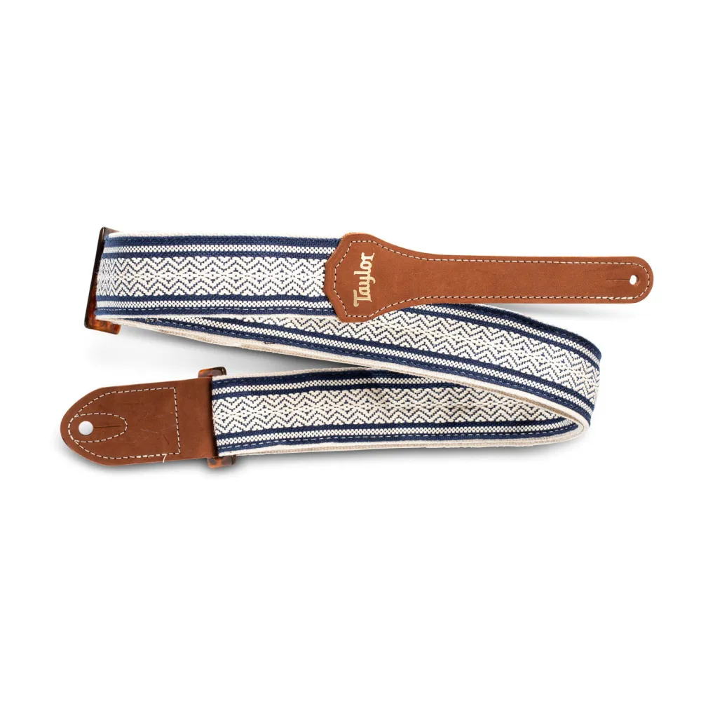 TAYLOR ACADEMY STRAP WHITE/BLUE JACQUARD