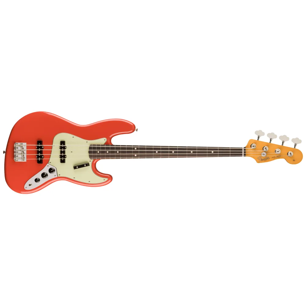 FENDER VINTERA II ’60S JAZZ BASS FIESTA RED