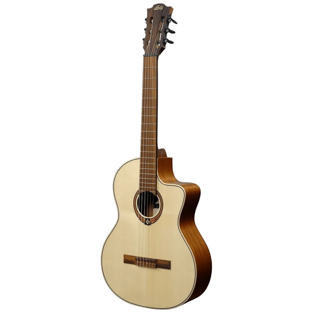 LAG OC88CE CHITARRA CLASSICA 4/4 CUTAWAY EQ