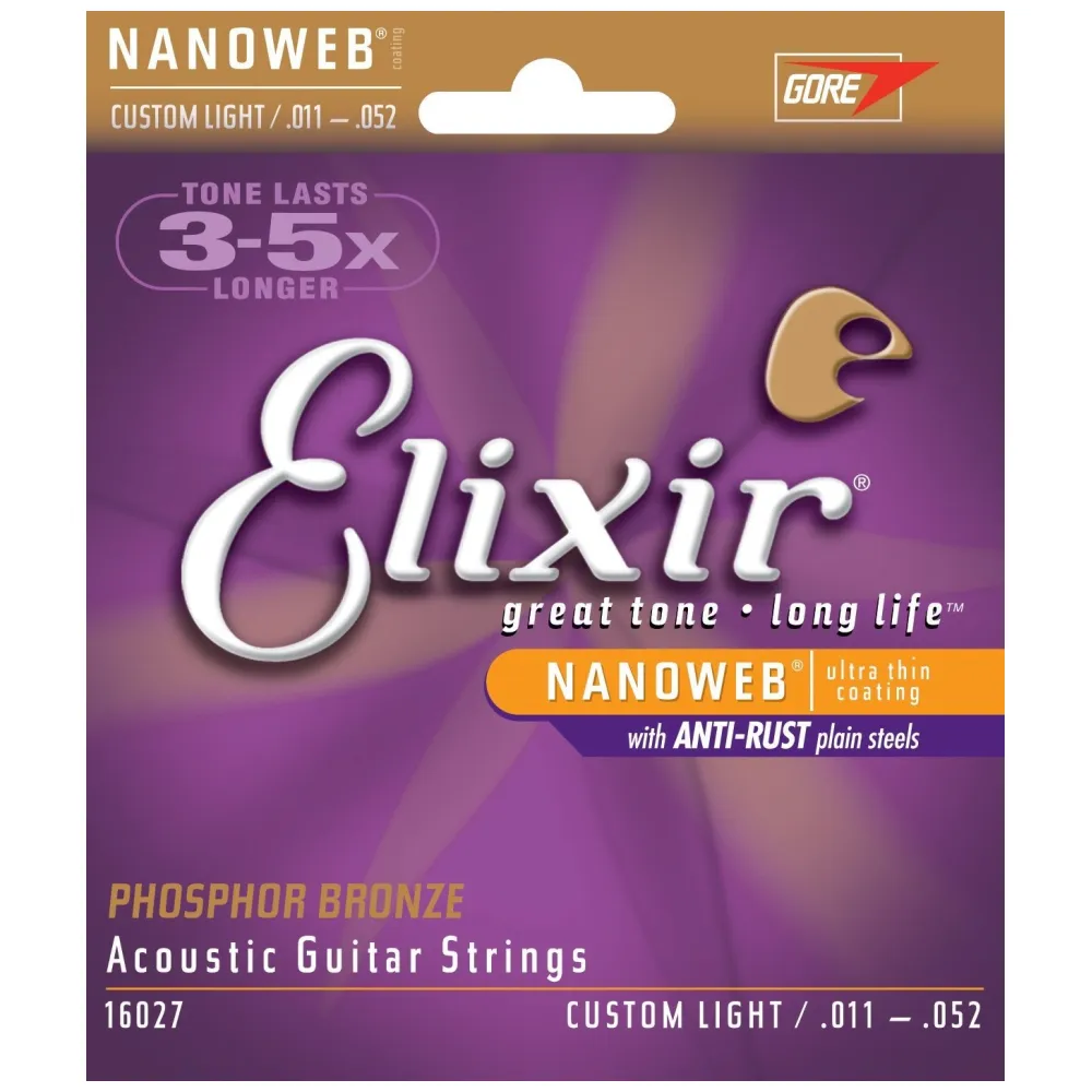 ELIXIR 16027 NANOWEB ACOUSTIC PHOSPHOR 11/52