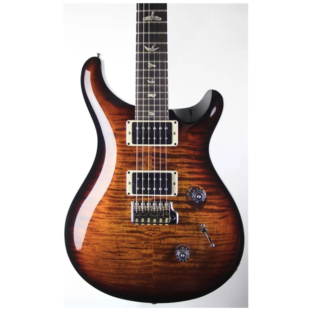 PRS CUSTOM 24 PATTERN THIN BLACK GOLD BURST