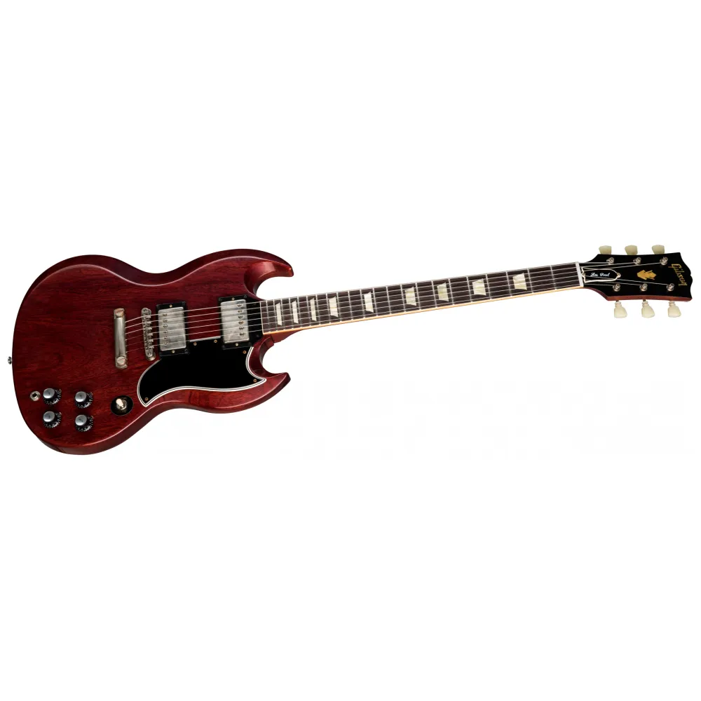 GIBSON CUSTOM 1961 LES PAUL SG STANDARD REISSUE STOPBAR VOS CHERRY RED