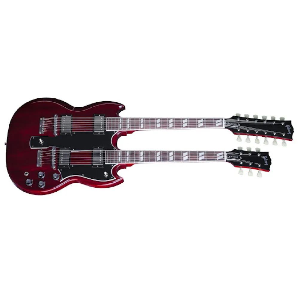 GIBSON EDS-1275 HC CUSTOM DOUBLE NECK CHERRY RED