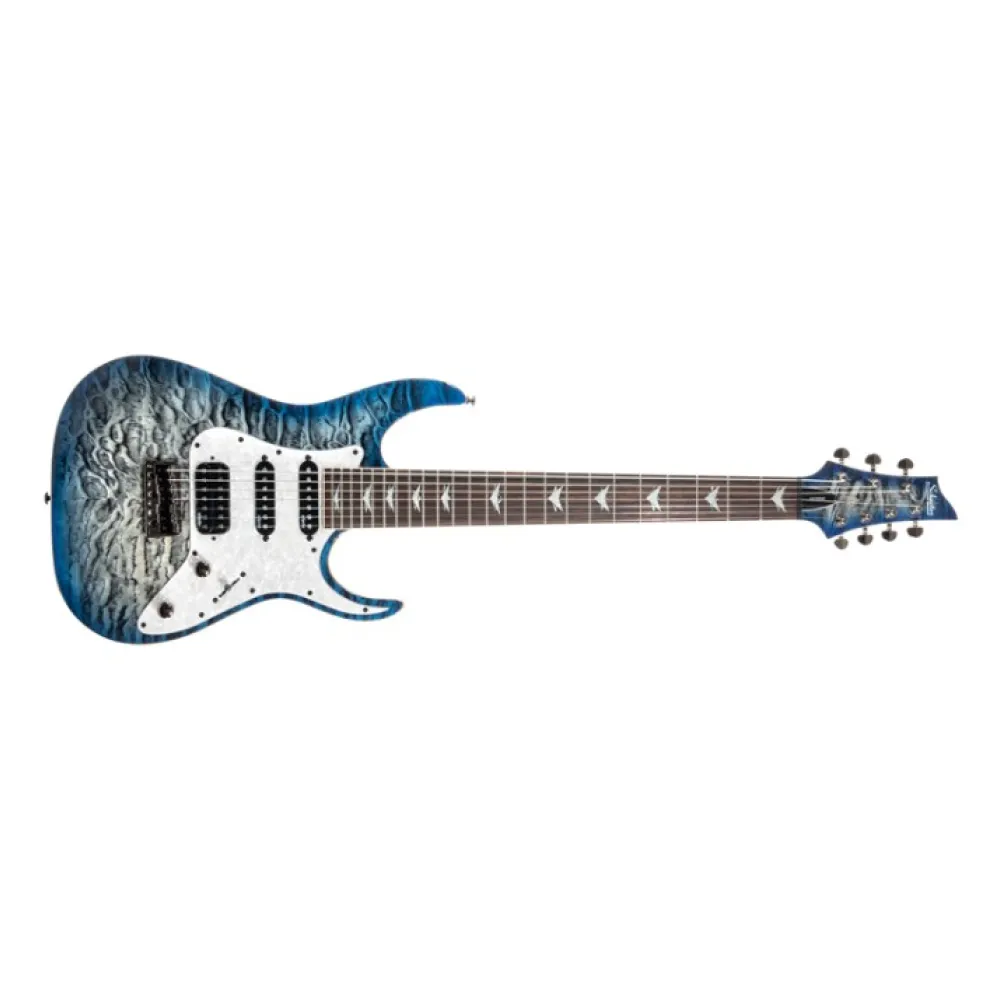 SCHECTER BANSHEE EXTREME-7-R-SKYB SKY BURST