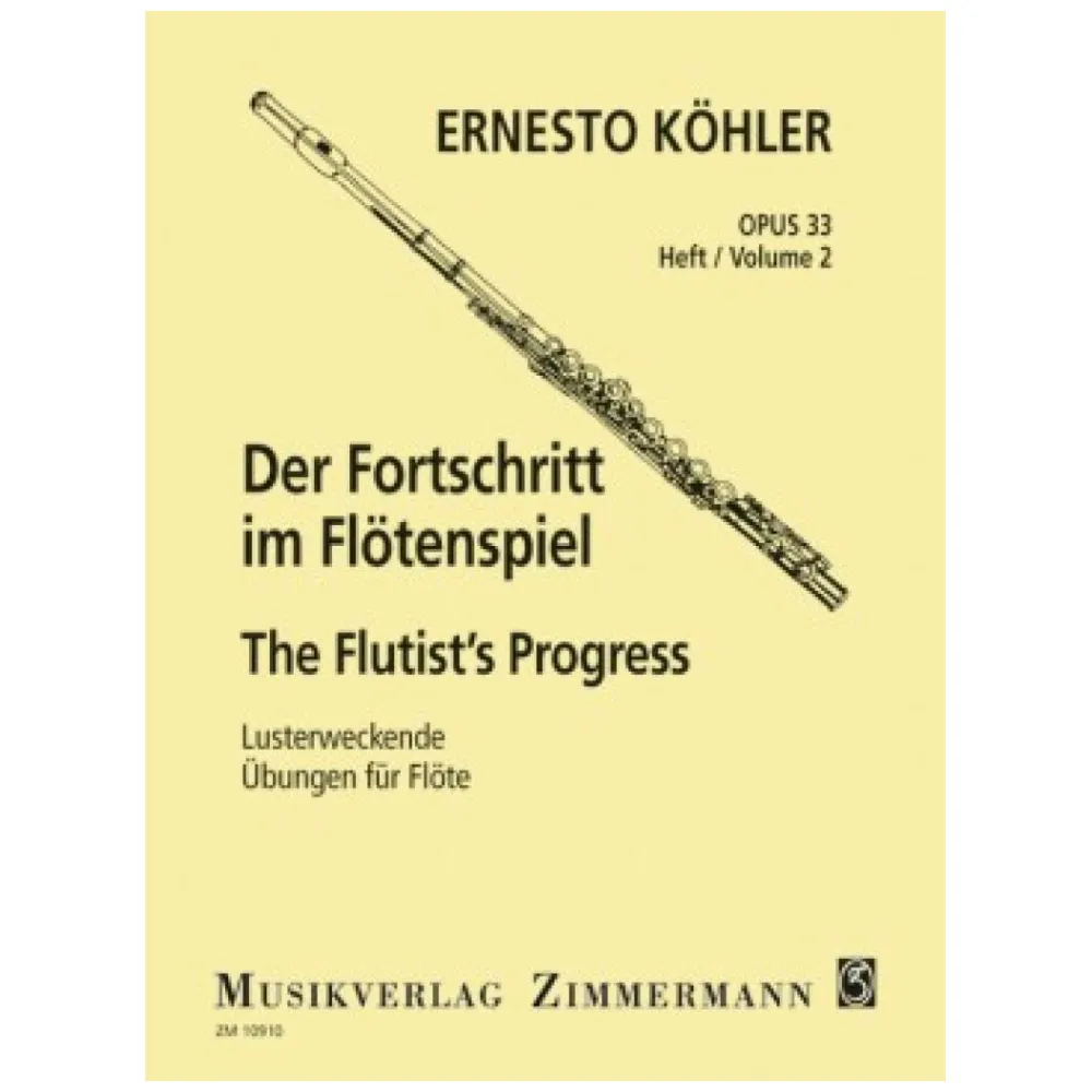 KOHLER I PROGRESSI NEL FLAUTO OP. 33 VOL.II