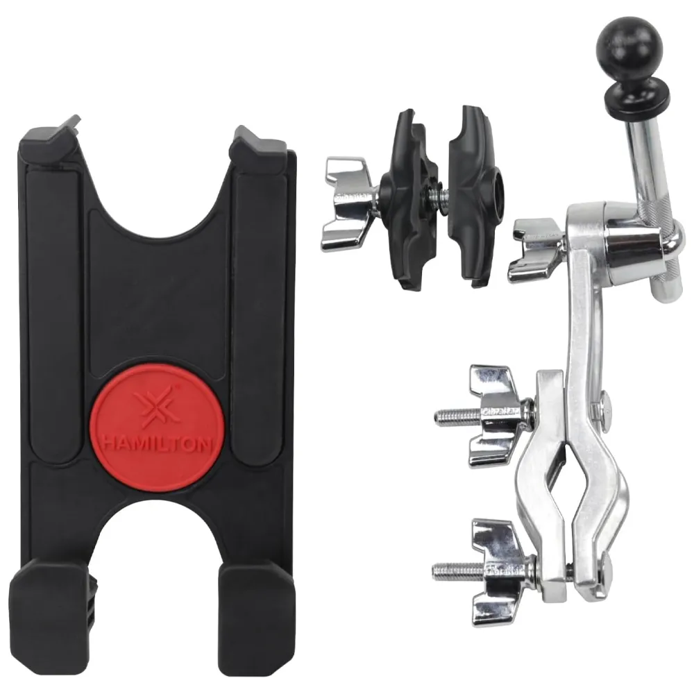 GIBRALTAR SC-DABCC DUAL ADJUST TABLET C CLAMP TABLE STAND MOUNT